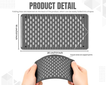 Silicone Phone Holder, 7.9In Flexible Bendable Phone Stand, Gray - color: Heat-Dissipating (Gray)