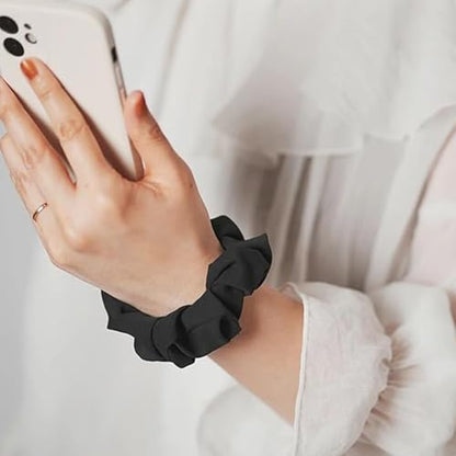 Phone Wrist Strap, Scrunchie Phone Lanyard with Tether Tab,Anti-Drop Hands-Free Wrist Strap (H) - color: H
