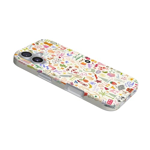 Casely iPhone 17 Case | All the Fun Things | Fun on Weekdays | Compatible with MagSafe | Classic Ultra Slim Design - color: All the Fun Things | Fun on Weekdays