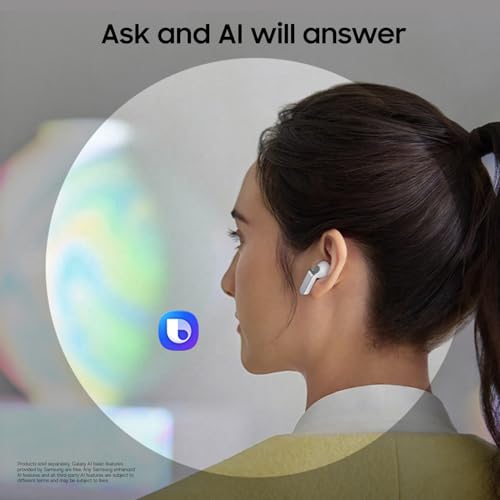 Samsung Galaxy Buds 4 (2026) AI True Wireless Bluetooth Earbuds, White - color: White, style: Buds4