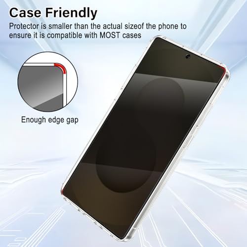 Screen Protector for Samsung Galaxy S25 Ultra 3 Pack | Privacy Tempered - color: Galaxy S25 Ultra