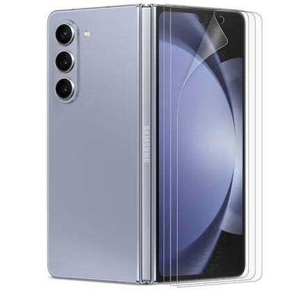 2 Pack Anti Glare Matte Screen Protector for Samsung Galaxy Z Fold 3, [Front Screen Only] EPU+TPU Hybrid Film, Anti Fingerprint, Self-Healing, Case Friendly, Easy Installation - size: Galaxy Z Fold 3