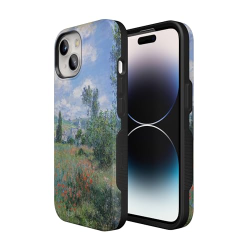 Casely iPhone 15 Plus Case | Monet's View | The Met Museum | Bold Protective Design | Compatible with MagSafe - color: Monet's View | The Met Museum