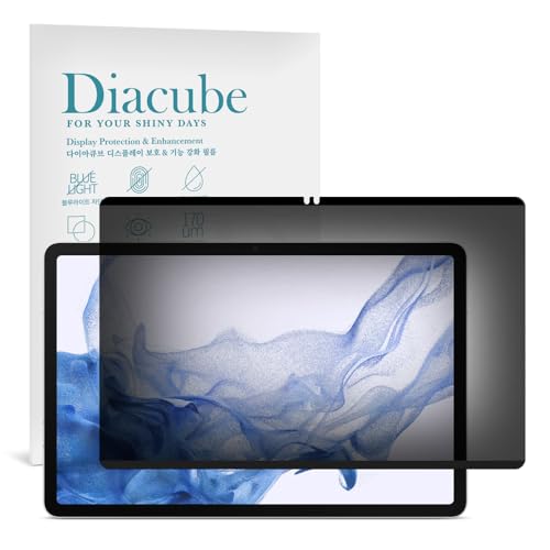 Magnetic & Nano Adsorption 360° 4-Way Privacy Screen Protector for Samsung Galaxy Tab S8/S7 11 inch | Detachable, Anti-Spy, Anti-Fingerprint | Works in Both Landscape & Portrait Modes - size: Galaxy Tab S8/S7 11 inch