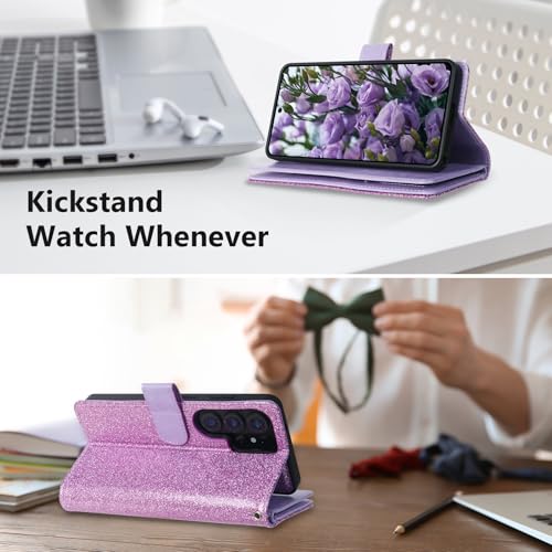 Varikke for Galaxy S26 Ultra Wallet Case Magnetic Detachable, Light Purple - color: Light Purple, size: Galaxy S26 Ultra 6.9"