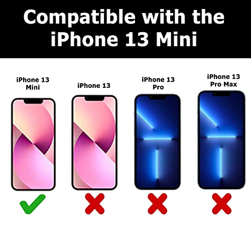 BodyGuardz Spyglass 2 Screen Protector for The iPhone 13 Mini, 2 Way Privacy Technology, Premium Tempered Glass with Edge-to-edge Coverage