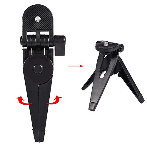 Tripod for Camera, M1/4-20 Thread, Folding Size 156 x 17mm, Height 90mm