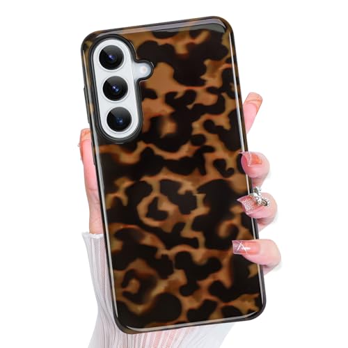 Magnetic for Samsung Galaxy S26 Plus Case Cute Aesthetic, Amber Leopard 2 | Dual Layers Protection Design, Compatible with Magsafe, Sturdy Shockproof Protective Phone Cover - color: Amber Leopard 2, size: for Samsung Galaxy S26 Plus