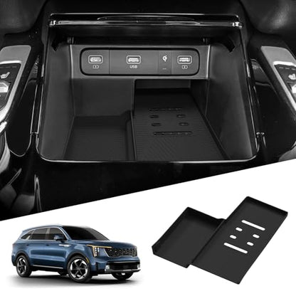 smabee Wireless Charging Protective Mat for Kia Sorento 2021-2026 - size: Wireless Charging Protective Mat