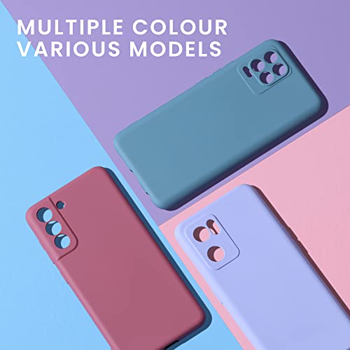 kwmobile Case Compatible with Apple iPhone 13 Case - Protective Slim TPU Cover with Soft Matte Finish - Neon Pink