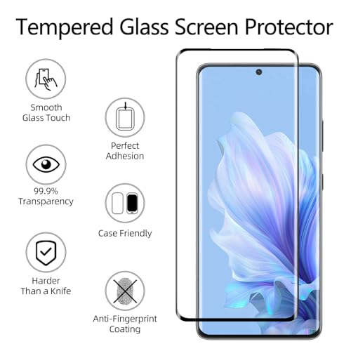 2 Pack Screen Protector for Samsung Galaxy S21 Ultra Tempered Glass