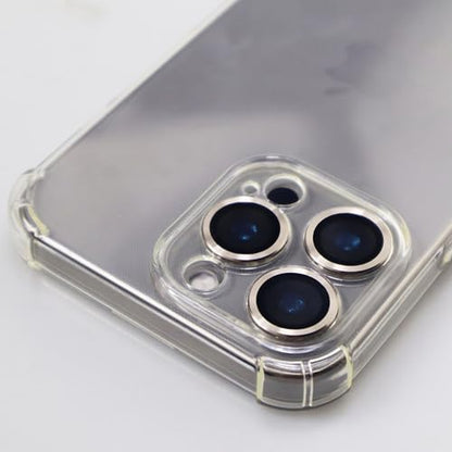 BONVAN for iPhone 16 Pro / 16 Pro Max Camera Lens Protector Metal Crystal Tempered Glass Screen Accessories Cover (Natural Titanium) - color: Natural Titanium