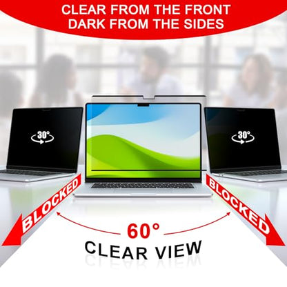 Magnetic Privacy Screen for Macbook Pro 16 Inch (2021-2026, M1,M2,M3,M4,M5) - size: macbook pro 16 inch
