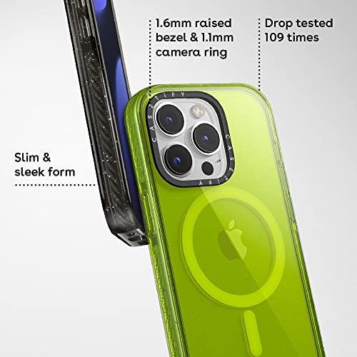 CASETiFY for iPhone 14 Plus Case - Impact Green | Slim Fit | 8.2 ft. 4x Military Grade Drop Protection | Green - color: Green, size: Iphone 14 Plus (6.7")
