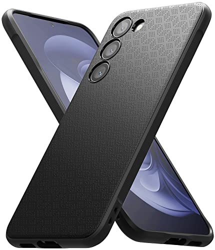 Ringke Onyx for Samsung Galaxy S23 Plus Case [Feels Good in The Hand] Oil & Dirt Resistant, Enhanced Camera Lens Protection, Comfortable Grip, Non-Slip, Lightweight Cover - Black - color: Black, size: Galaxy S23 Plus