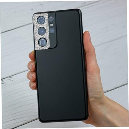 Camera Lens Protector Film for Scratch Resistant and Lens Guard High Hardness -fingerprint Coating Protective Wrap - color: Silver