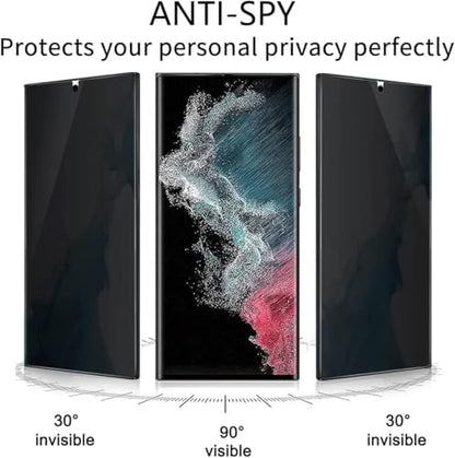 [1 Set] for Samsung Galaxy Z Fold 7 Privacy Screen Protector, Inner Anti-Spy Screen TPU Flexible Film + Back Privacy Glass Screen Protector Tempered Glass + Camera Lens Protector, Case Friendly - size: Galaxy Z Fold 7