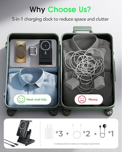 Magnetic Wireless Charging Station for Galaxy Not for Watch 9/Ultra 2