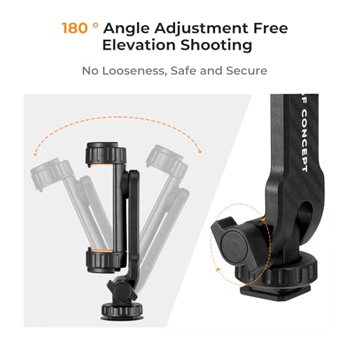 K&F CONCEPT Phone Tripod Mount, Universal Smartphone Adapter - style: Mobile Phone Holder