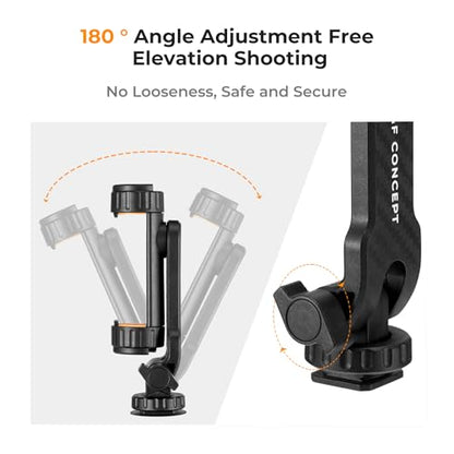 K&F CONCEPT Phone Tripod Mount, Universal Smartphone Adapter - style: Mobile Phone Holder