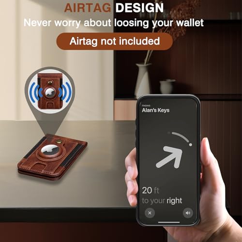 LOHASIC iPhone 17 Pro Max Wallet Case, Compatible with Magsafe, Dark Brown - color: Dark Brown, size: for iPhone 17 Pro Max