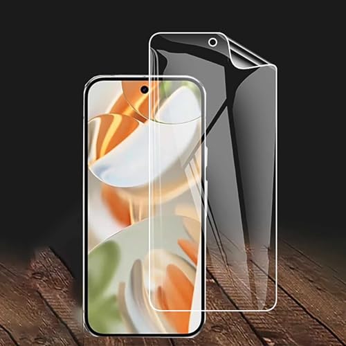Hydrogel Film Screen Protector for Pixel 10 & Pixel 10 Pro, Soft TPU Transparent Protective Screen Protector Film -Not Tempered Glass -3 Packs