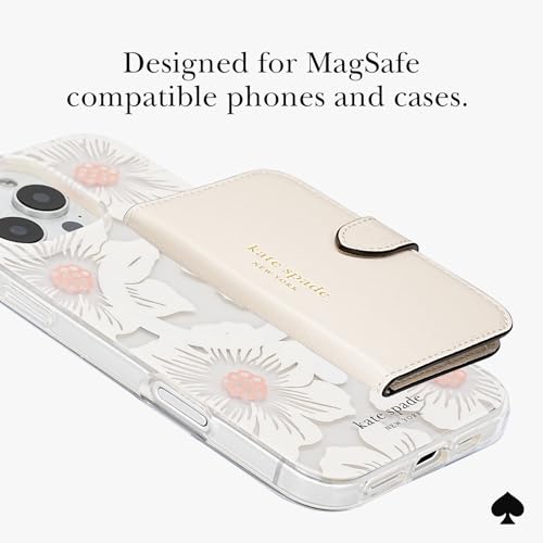 kate spade new york Morgan Magnetic Card Holder/Wallet - Cream - color: Morgan - Cream