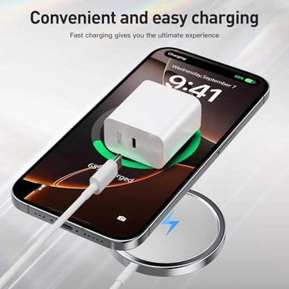 2026 Magnetic Wireless Charger Fast Apple Mag-Safe Charger
