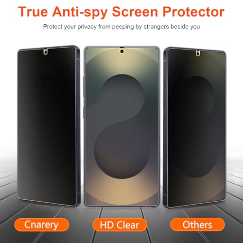 2 Pack for Samsung Galaxy S25 Ultra Matte Privacy Screen Protector 6.9 Inch[Not Glass], Anti-Scratch, Anti-Glare, Support fingerprint Unlock - size: Samsung Galaxy S25 Ultra 6.9 Inch
