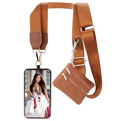 XANGNIER Clip and Go Strap for Phone with Wallet Crossbody,Multicolor 13 - color: Multicolor 13