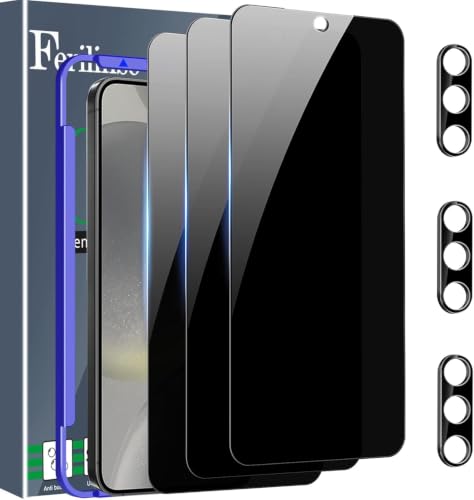 Ferilinso 3 Pack Privacy Screen Protector for Samsung Galaxy S24 Plus - size: Samsung Galaxy S24 Plus 6.7 INCH
