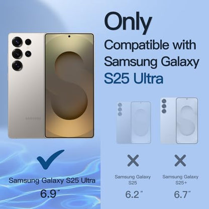 JETech Privacy Screen Protector for Samsung Galaxy S25 Ultra, 2-Pack - size: Galaxy S25 Ultra