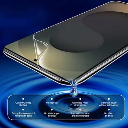 [2 Pack] Hydrogel Flexible Screen Protector for Samsung Galaxy S26 Ultra, Upgraded Non-breakable HD Clarity Soft TPU Protective Film [Anti-Scratch] [Bubble Free] (Not Glass) - color: Samsung Galaxy S26 Ultra