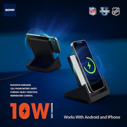 SOAR NFL Wireless Charging Stand