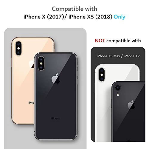 TUDIA Ultra Slim Soft Silicone Compatible with iPhone X Cases (Clear, iPhone X & XS) - color: Clear, size: iPhone X & XS