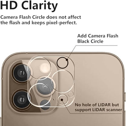 3PCS Rear Back Camera Lens Protector Tempered Glass for iPhone 16 Pro Max, iPhone 15 Pro Max - HD Clear Full Coverage Guard - color: for iPhone 16 pro/16 pro max/15 pro/15 pro max transparent