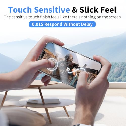 Front Screen + Back Glass Protector for iPhone 14 Plus with Lens Protector - color: [Clear]-iPhone 14 Plus