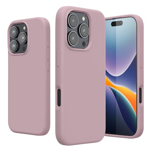 kwmobile Case Compatible with Apple iPhone 16 Pro Case - TPU Silicone Phone Cover with Soft Finish - Mauve - color: mauve, size: iPhone 16 Pro