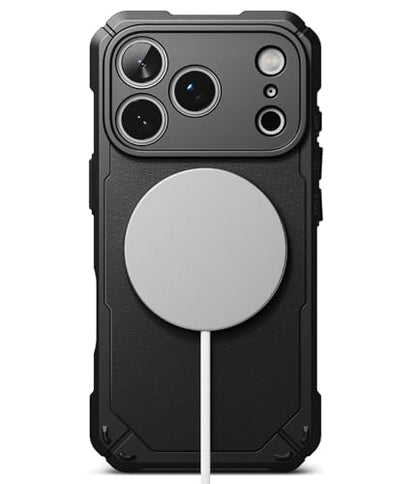 Ringke for iPhone 17 Pro Case [Rugged Gear Magnetic Black] - color: Magnetic Black, size: iPhone 17 Pro
