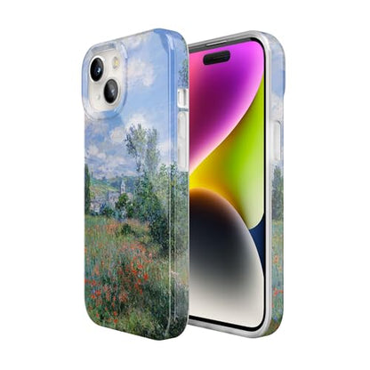 Casely iPhone 15 Plus Case | Monet's View | The Met Museum | Compatible with MagSafe | Classic Ultra Slim Design - color: Monet's View | The Met Museum