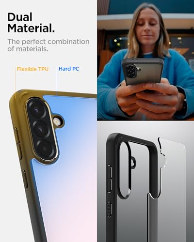 Spigen for Galaxy A56 5G Case, Ultra Hybrid [Anti-Yellowing] [Military-Grade Protection] - Matte Black - color: Matte Black, size: Galaxy A56 5G