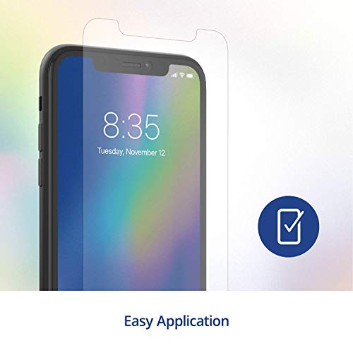 max Protection HD Screen Protection - 2 Pack - Tempered Glass Screen Protector - Made for Apple iPhone 11 Pro, iPhone Xs and iPhone X - Case Friendly (990104696) - size: iPhone 11 Pro