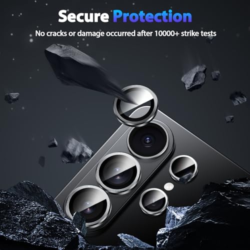 for Samsung Galaxy S26 Ultra Camera Lens Protector,Black - color: Black
