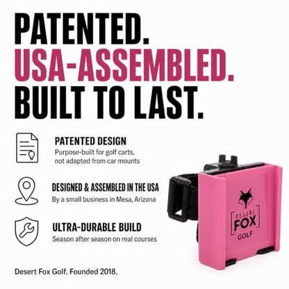 DESERT FOX GOLF - Phone Caddy - Pink - color: Pink