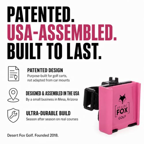 DESERT FOX GOLF - Phone Caddy - Pink - color: Pink