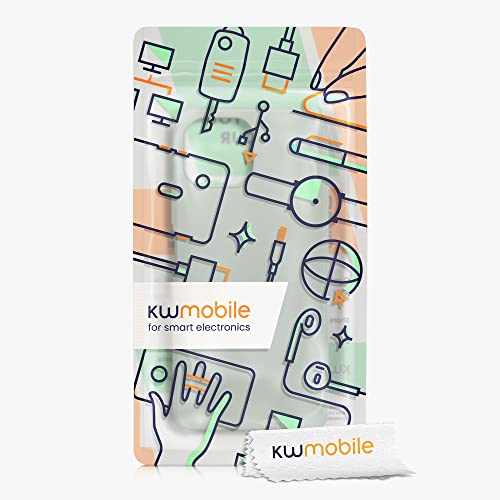 kwmobile Case Compatible with Xiaomi 11 Lite (5G) NE/Mi 11 Lite (5G) Case - TPU Silicone Phone Cover with Soft Finish - Gray Green - color: gray green