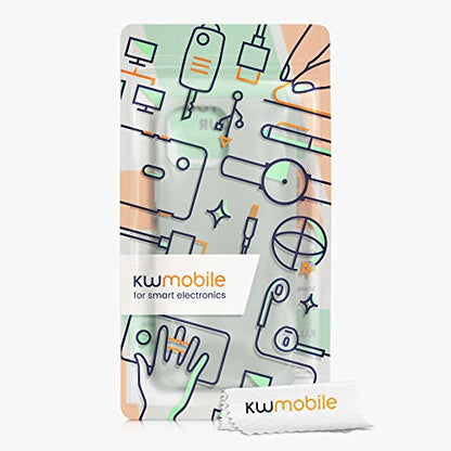 kwmobile Case Compatible with Xiaomi 11 Lite (5G) NE/Mi 11 Lite (5G) Case - TPU Silicone Phone Cover with Soft Finish - Gray Green - color: gray green