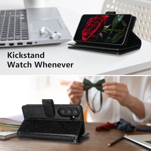 Varikke for Galaxy S26+/Plus Wallet Case Magnetic Detachable, Black - color: Black, size: Galaxy S26+/S26 Plus 6.7"