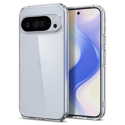 Spigen Ultra Hybrid for Pixel 10/Pro Case, Crystal Clear - color: Clear, size: Pixel 10/Pro