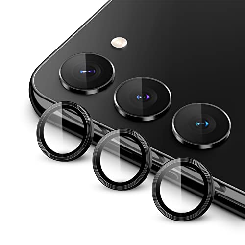 JETech Camera Lens Protector for Galaxy S23/S23+, Phantom Black, 1 Set